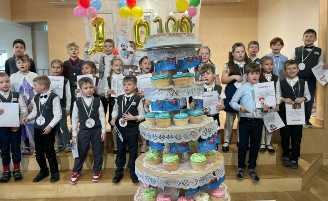 100. diena 1. klasei Alojas Ausekļa vidusskolā