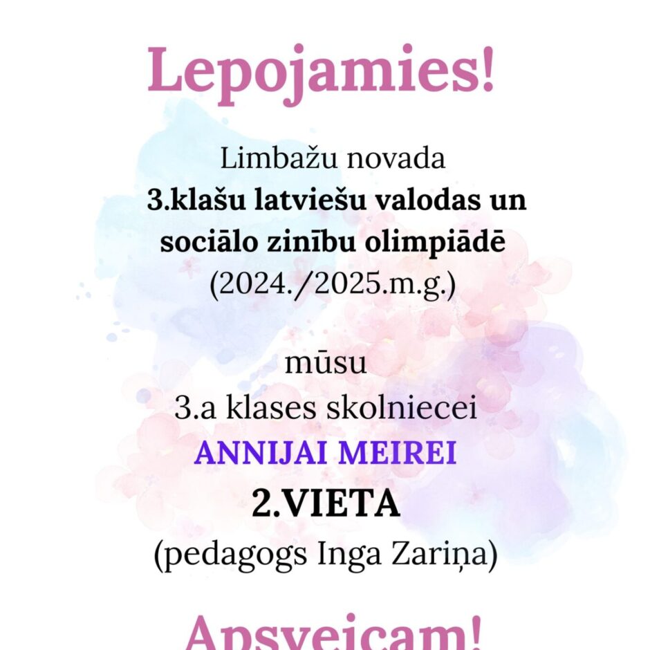 Latviešu valodas un sociālo zinību olimpiāde