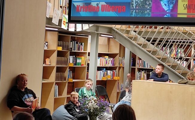 Tikšanās ar rakstnieci