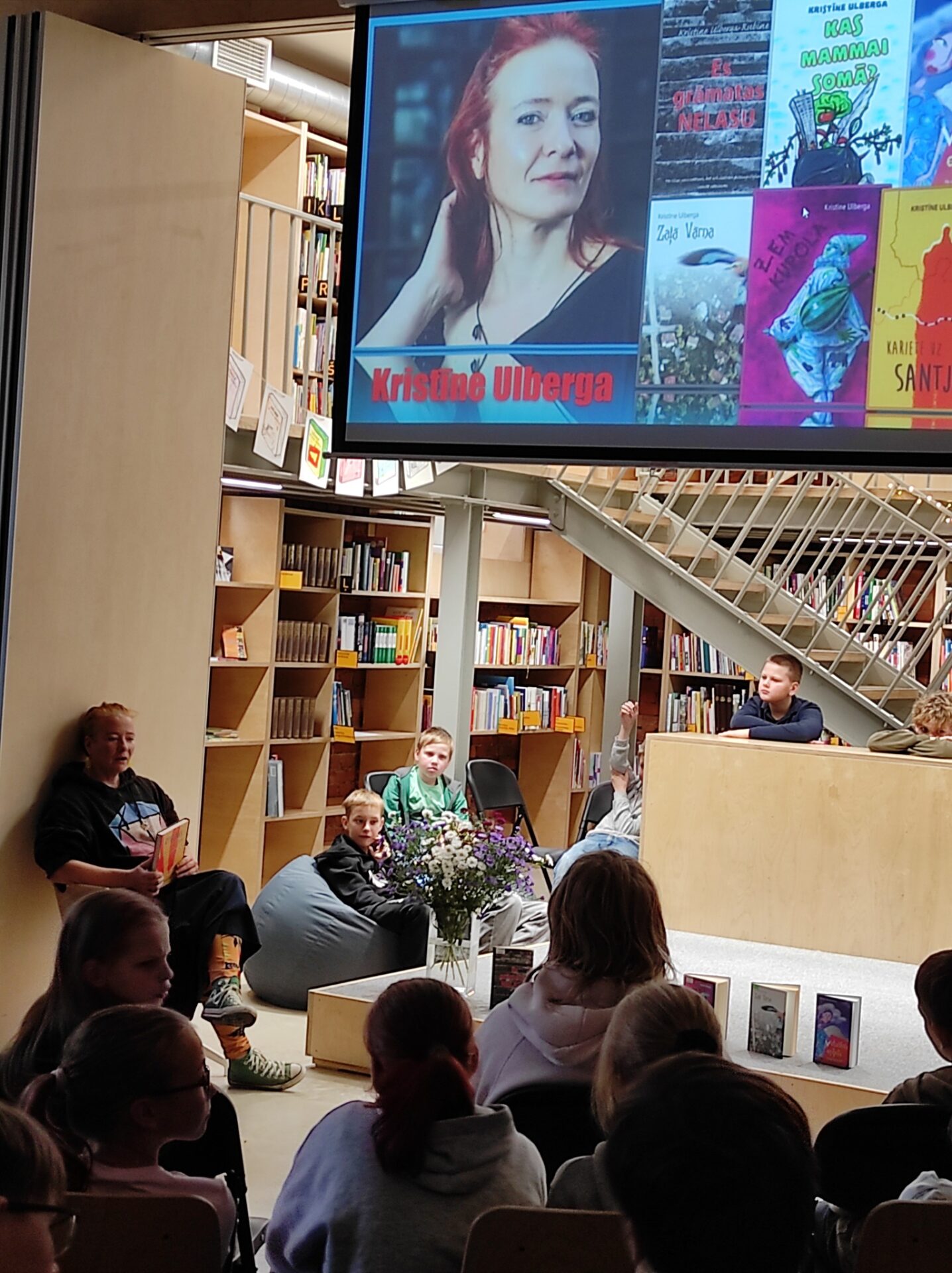 Tikšanās ar rakstnieci