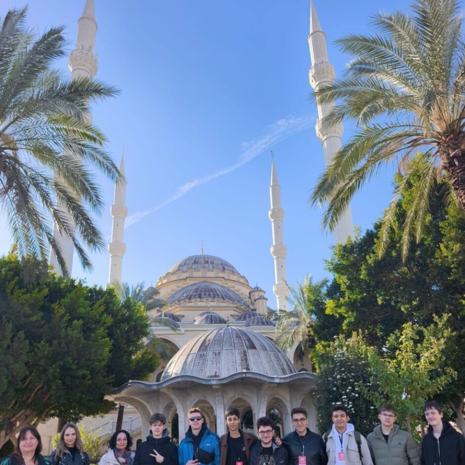 Erasmus+ projektā Alojas Ausekļa pamatskolas skolēni Turcijā, Pie Manavgatas mošejas